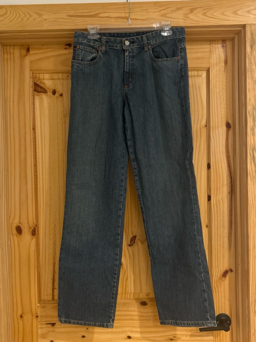 Polo by Ralph Lauren Women's Straight-Leg Jeans — Dark Blue Denim